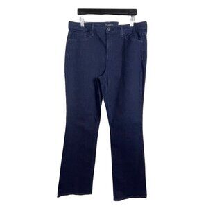 NWT NYDJ the Barbara Bootcut Dark Wash Lift &‎ Tuck Technology Size 14
